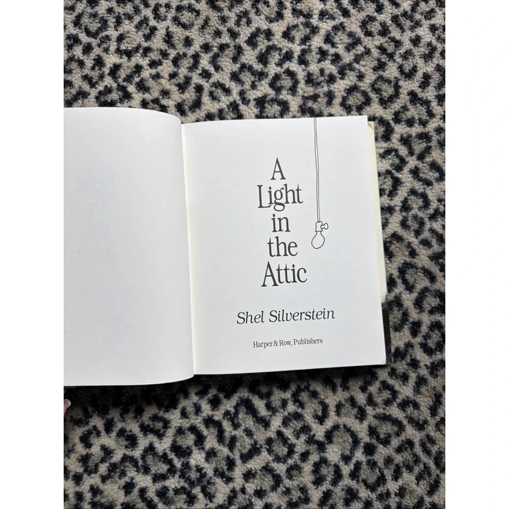 A Light In The Attic-Shel Silverstein-1st Edition-1981 HC Book W/ Cover